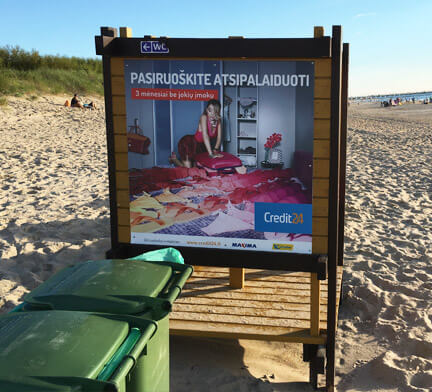 Reklama pliaže