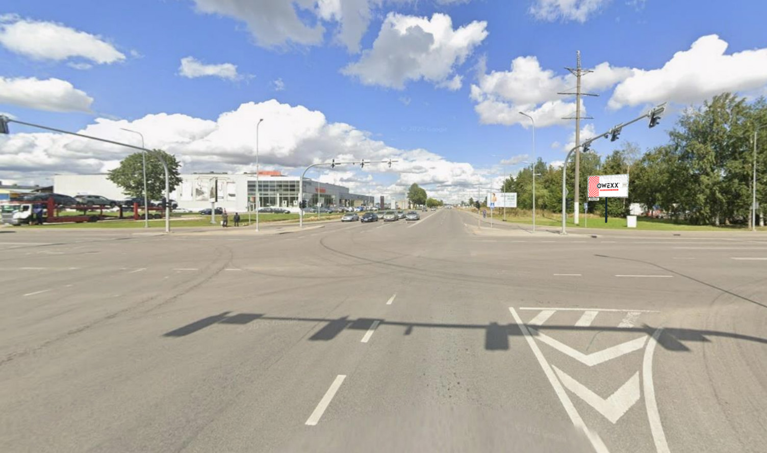 Serbentų g. ir Pramonės g. sankirta, dešinėje, Šiauliai