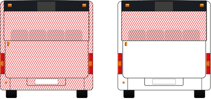 Reklamos plotai ant Vilniaus viešojo transporto