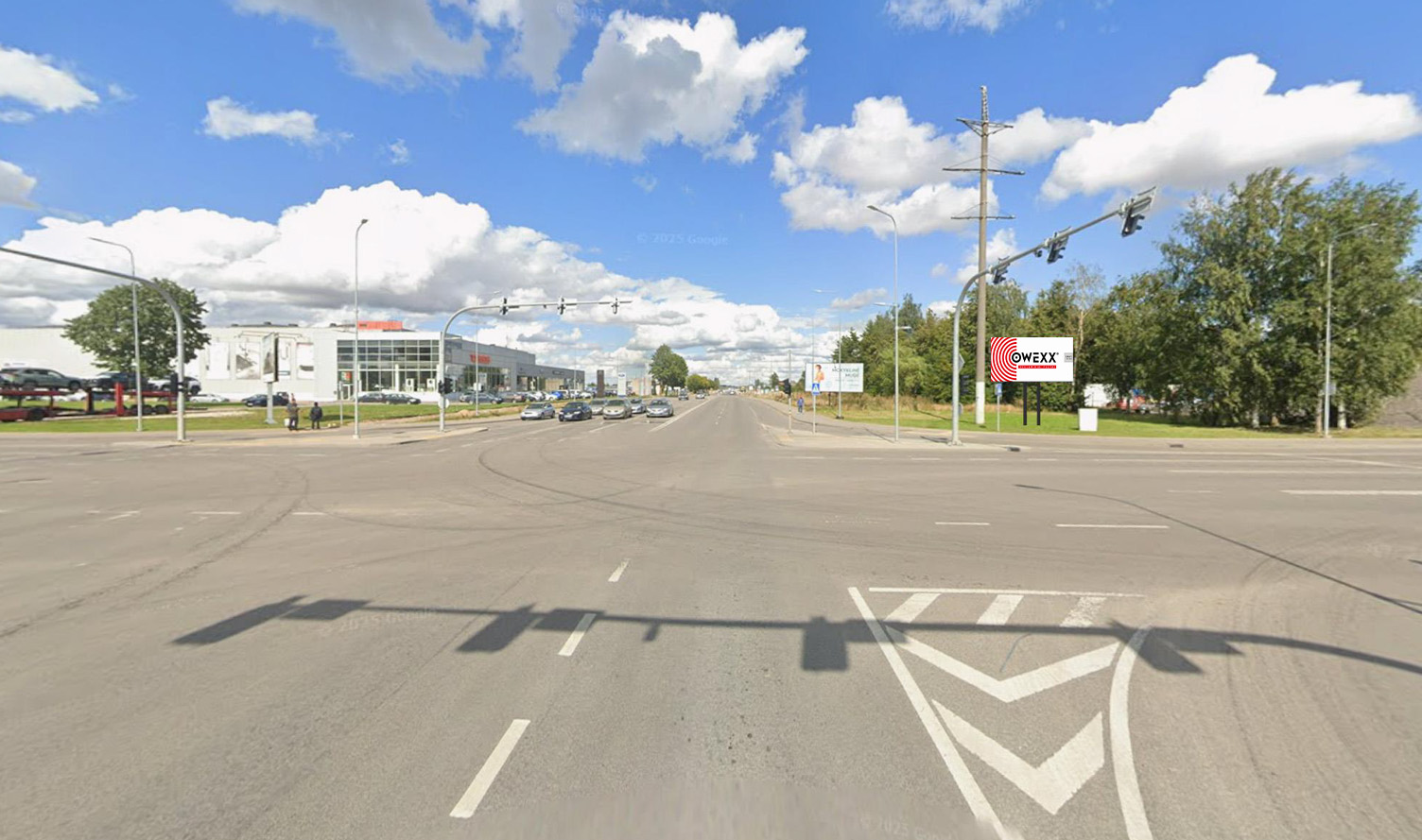 Serbentų g. ir Pramonės g. sankirta, dešinėje, Šiauliai